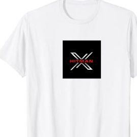 White Classic Hitman T Shirt